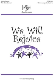 We Will Rejoice Unison/Two-Part choral sheet music cover Thumbnail